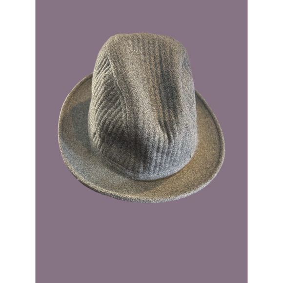 Men's London Fog Hat Gray Size Medium 7-7 1/8 - Picture 3 of 5